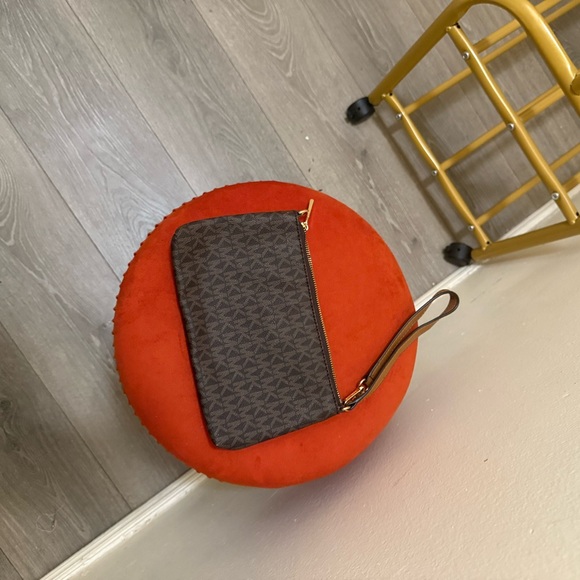 Michael Kors Brown Wristlet - Picture 2 of 3